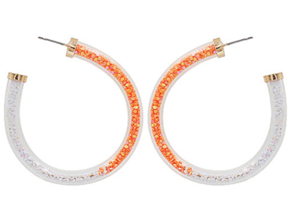 Glitter Tube Jelly Hoops