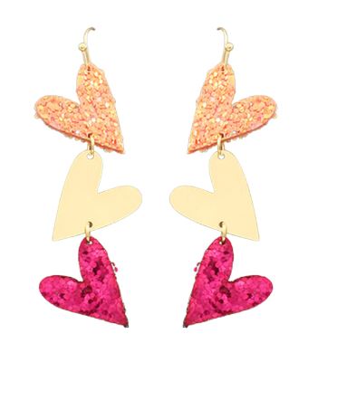 Valentine Stacked Hearts