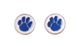 Paw Print Studs