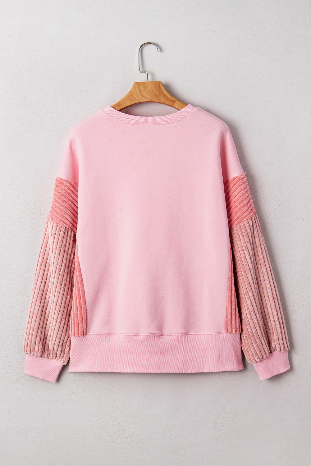 Blue Sequin Nutcracker Patchwork Sweatshirt
