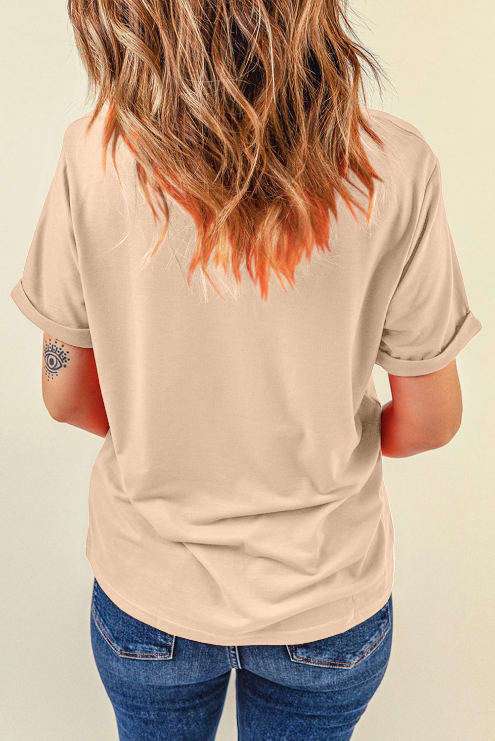 Turkey Sequins Patch Tee