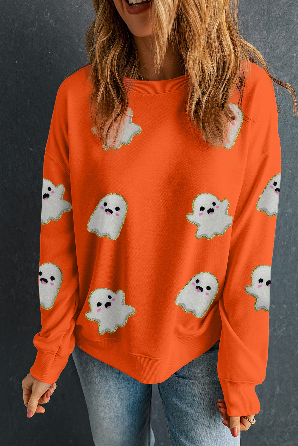 Halloween Ghost Sweatshirt