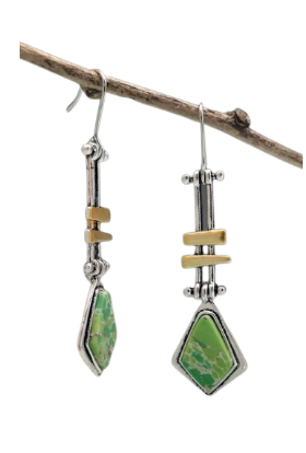Vintage Geometric Earrings