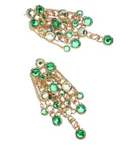 Rhinestone Inlay Drop