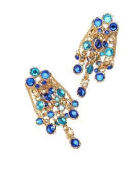 Rhinestone Inlay Drop