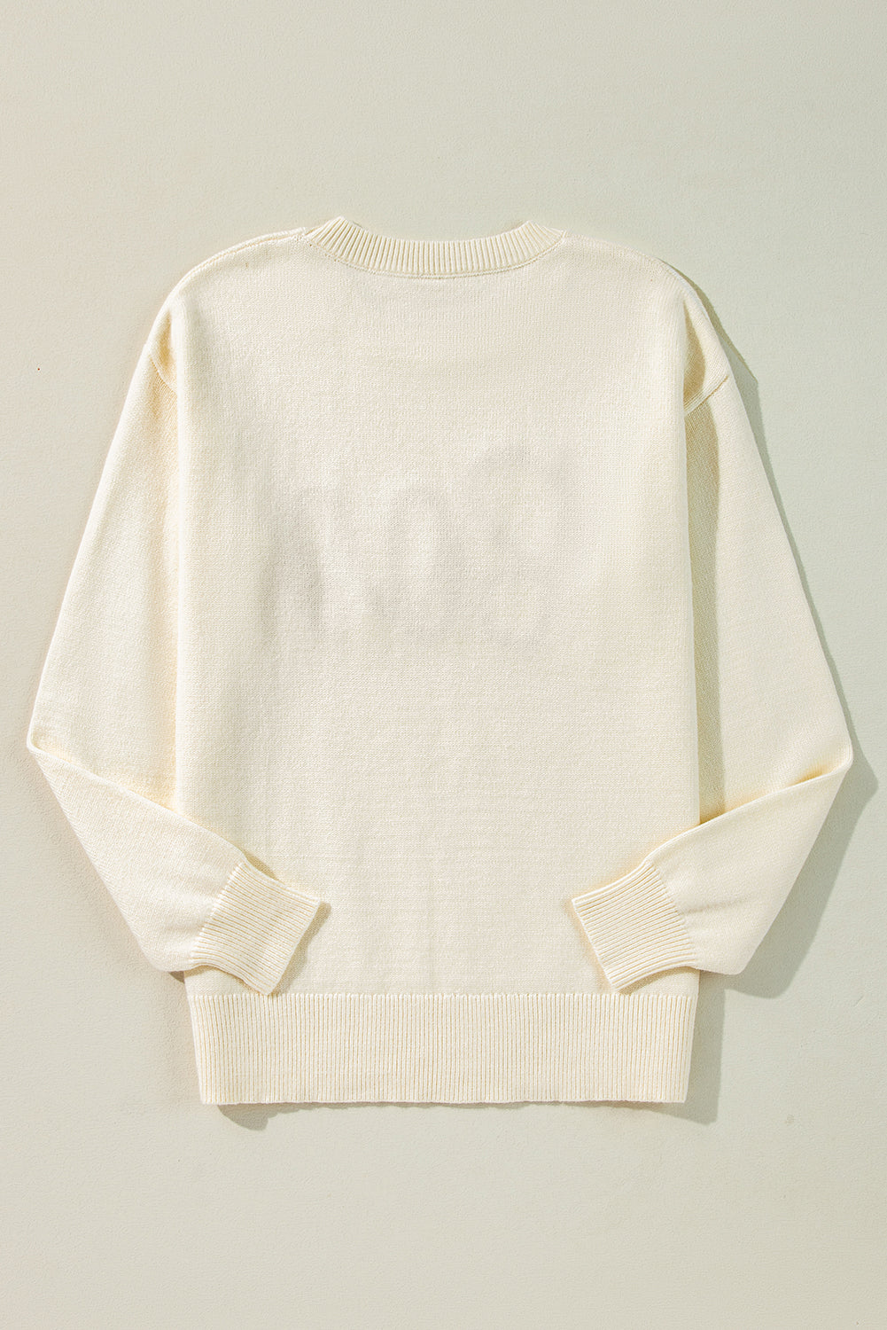 Halloween Boo Knit Sweater