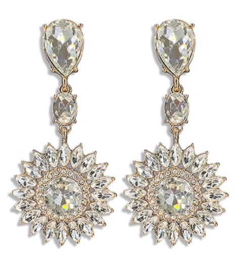 Crystal Statement Earrings