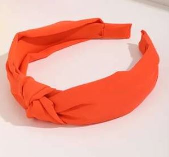 Solid Knot Headband in Bright Colors