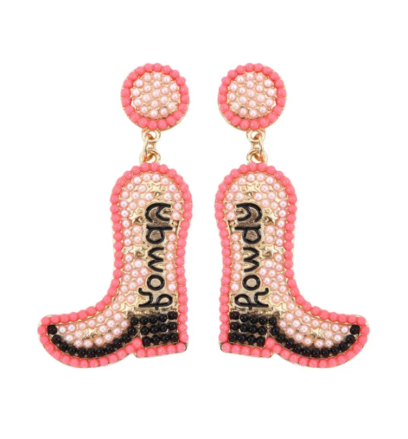 Cowboy Boot Earrings