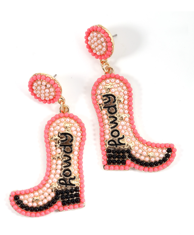 Cowboy Boot Earrings