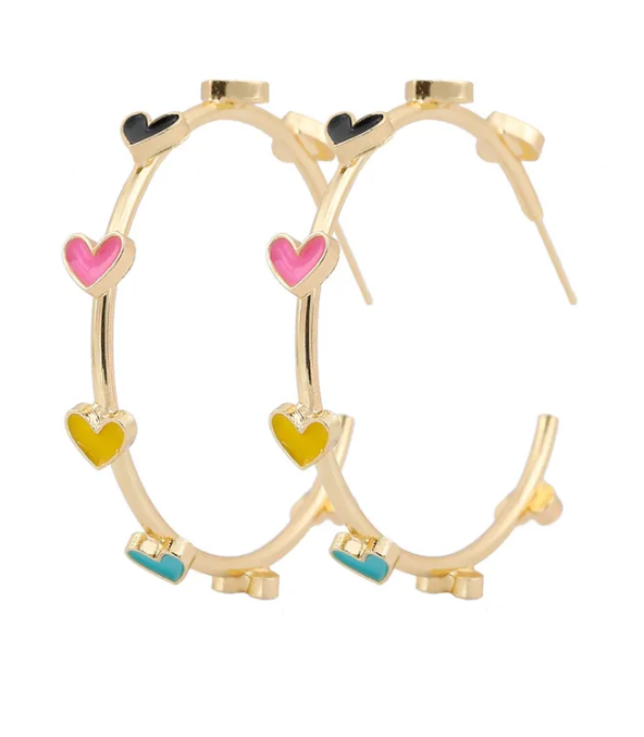 Retro Heart Hoops