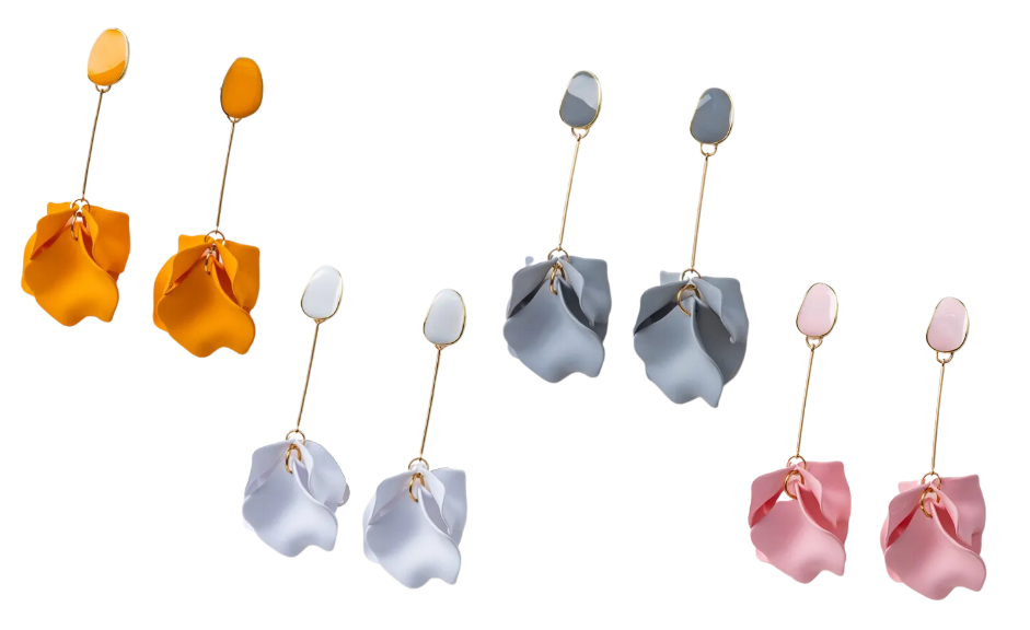 Color Petal Series Earrings