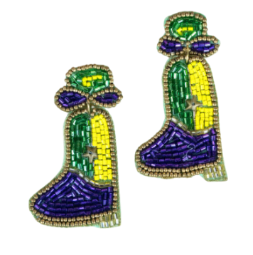 Mardi Gras Boots