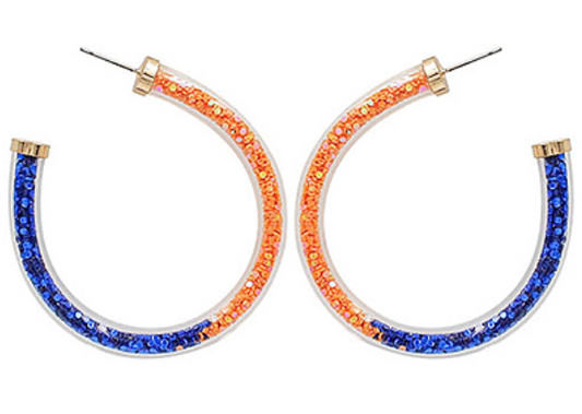 Glitter Tube Jelly Hoops