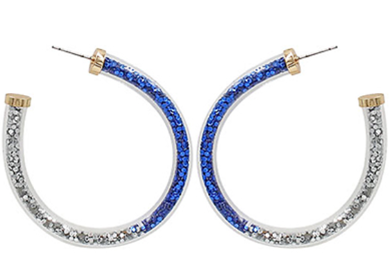 Glitter Tube Jelly Hoops