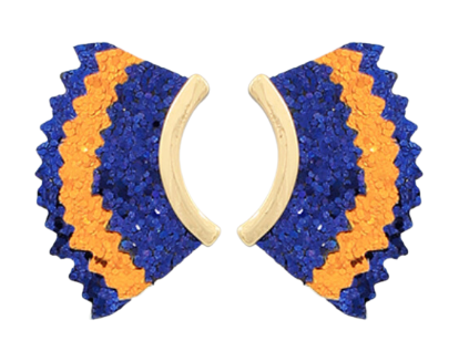 Glitter Wing Earrings