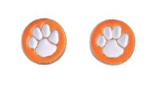 Paw Print Studs