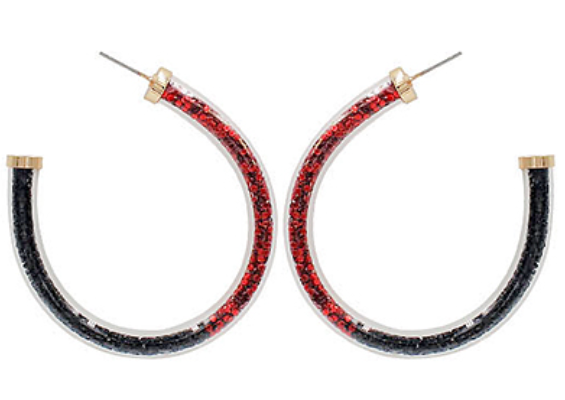 Glitter Tube Jelly Hoops