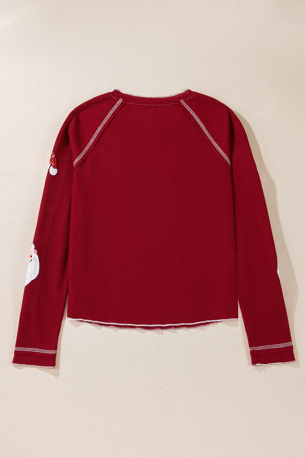 Red Sequin Santa Claus Sweatshirt