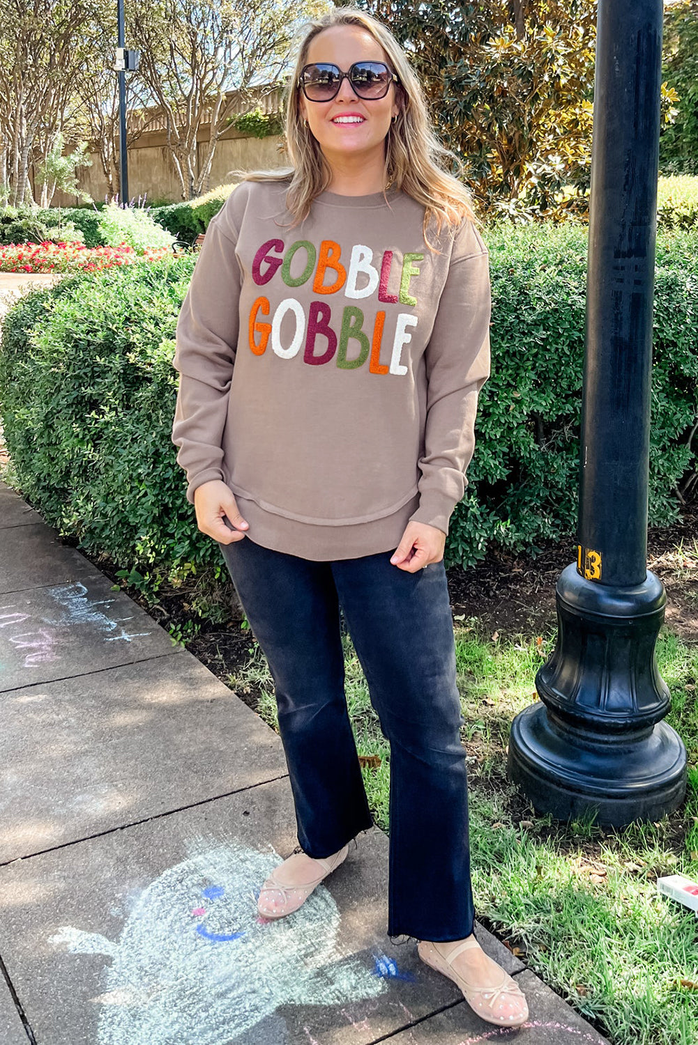 GOBBLE Thanksgiving Sweatshirt