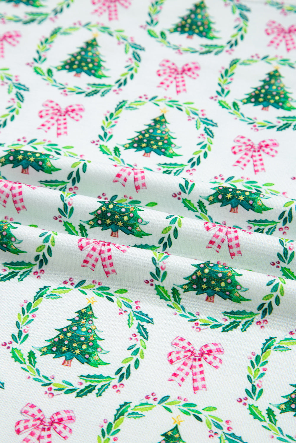 Christmas Tree Print Lounge Set