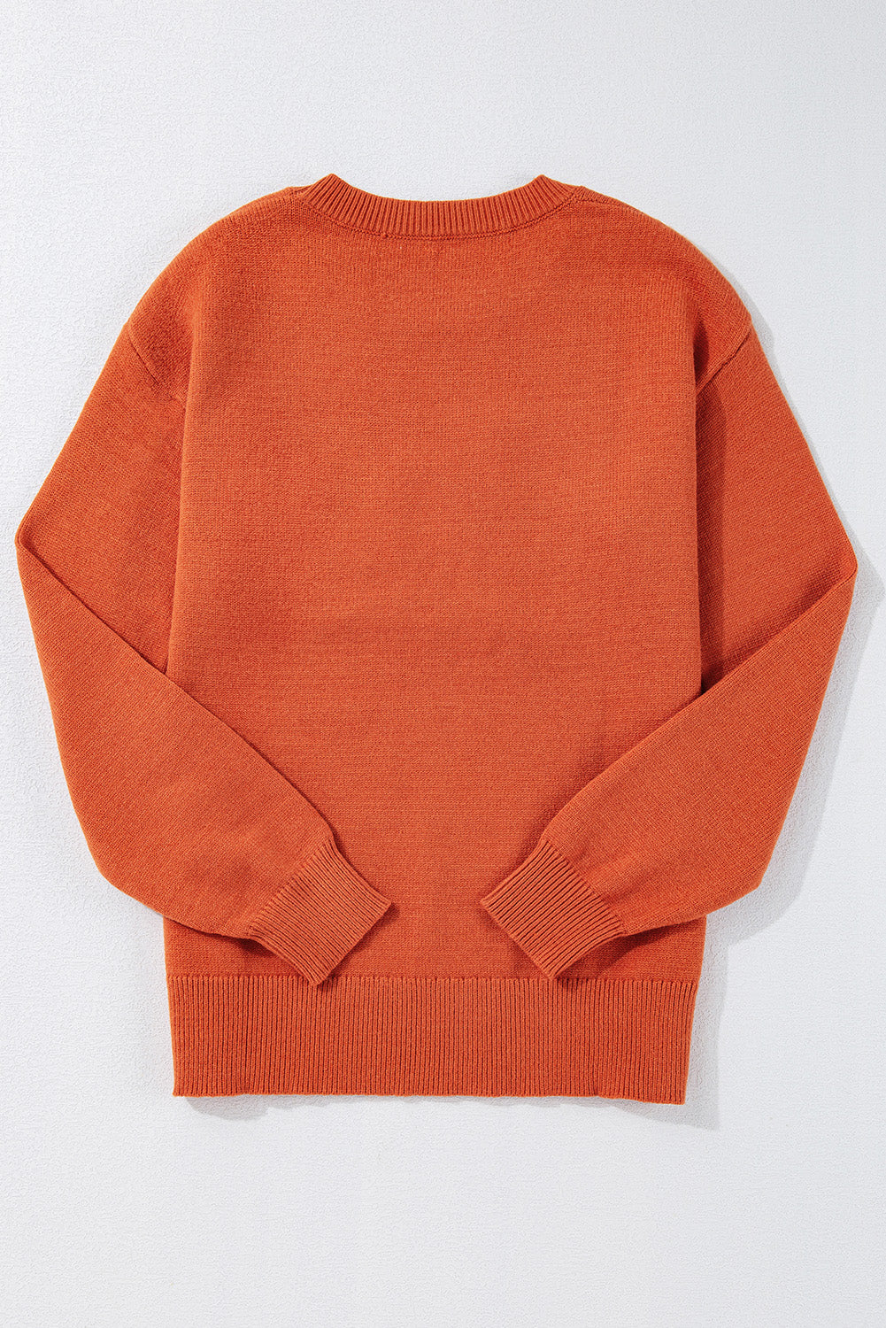 Halloween Boo Knit Sweater