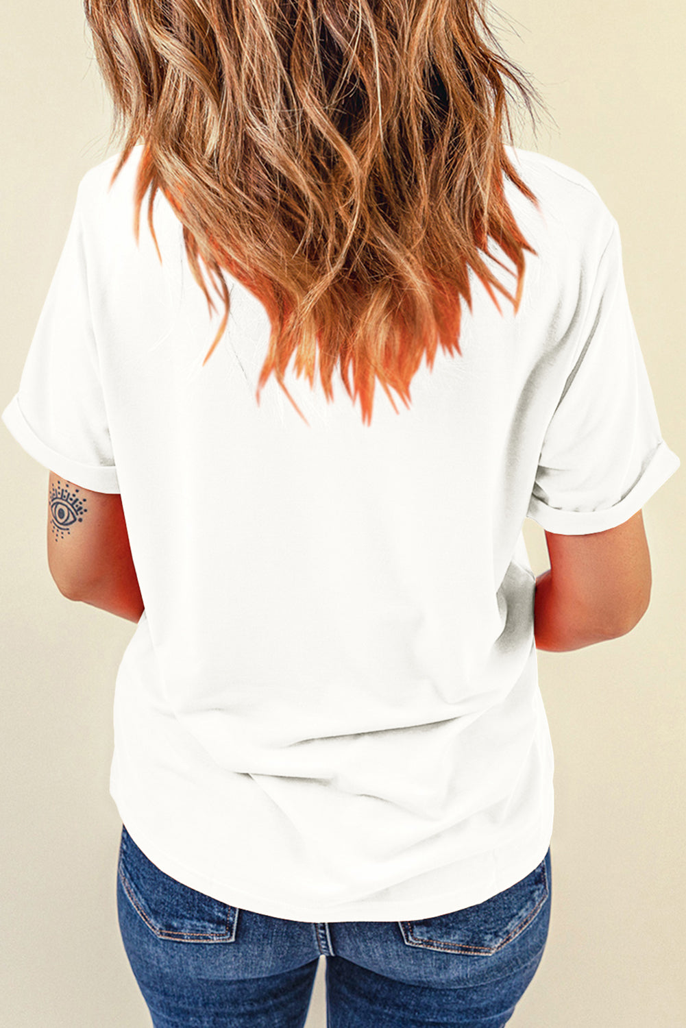 Floral Pumpkin Tee