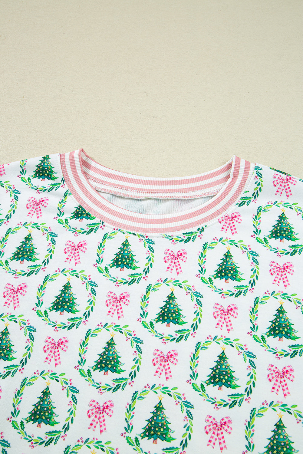 Christmas Tree Print Lounge Set