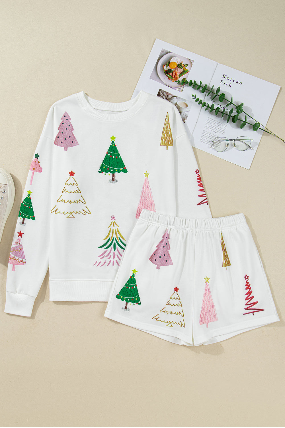 Christmas Tree Pajama Set