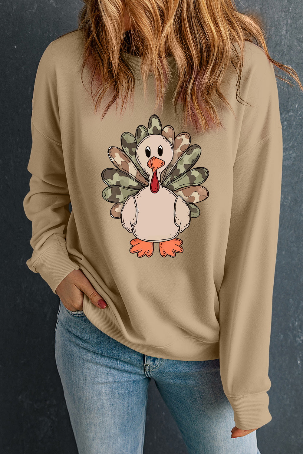 Camouflage Turkey  Sweatshirt