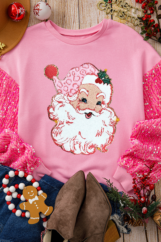 Shiny Santa Claus Sweatshirt