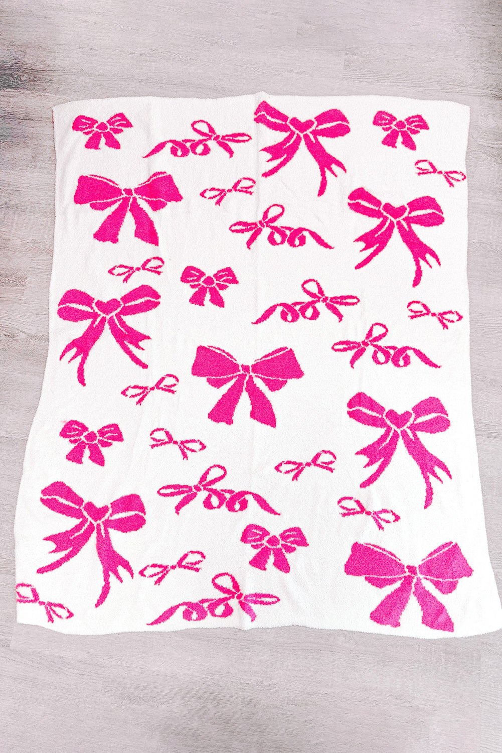 Bow Throw Blanket