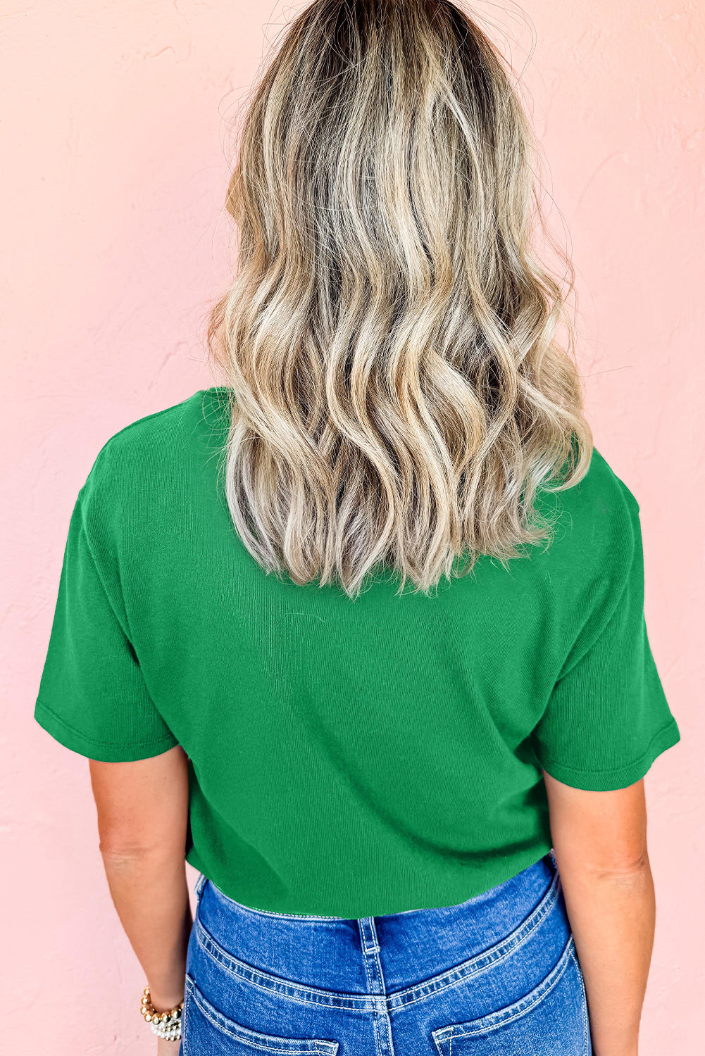 Merry Letter Sequin Tee
