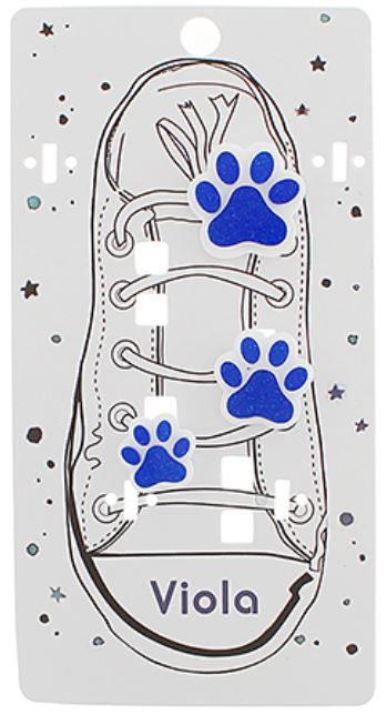 Jaguar Paw Print Shoe Charms