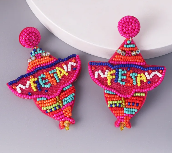 Fiesta Beaded Earrings