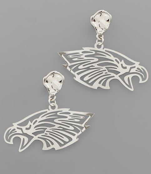 Filigree Eagle Earrings