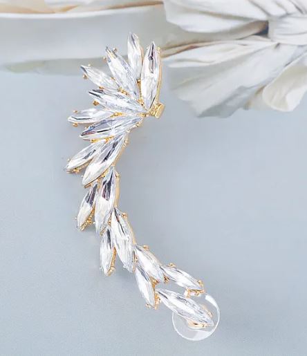 Rhinestone Ear Cuff