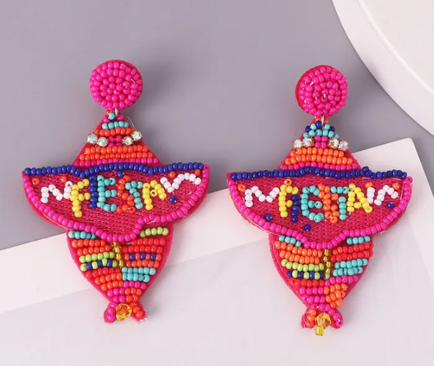 Fiesta Beaded Earrings