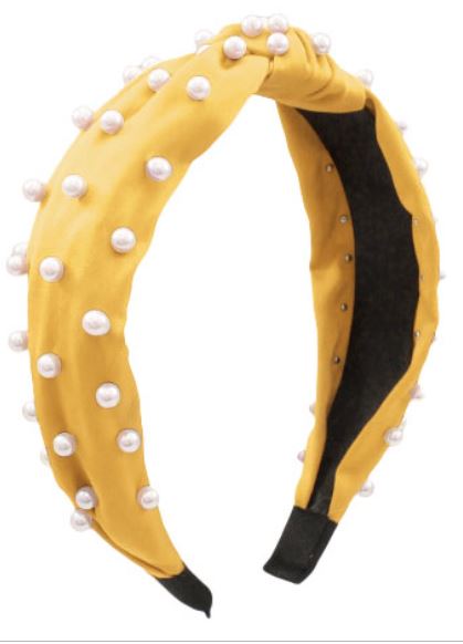 Pearl Studded Headband