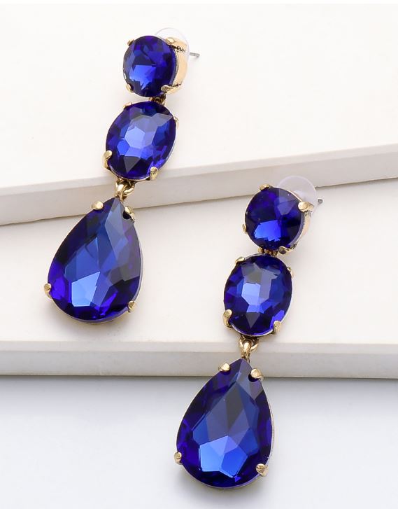 Rhinestone Drop Earrings